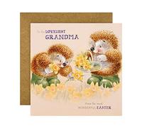 Hallmark Tarjeta de Pascua para abuela, diseño de compañeros de campo