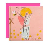 Hallmark Tarjeta del día de la madre para mamá, diseño de abejorro One In a Million