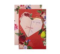 Hallmark Tarjeta para el día de la madre para mamá, diseño contemporáneo con compartimento "mensaje oculto"