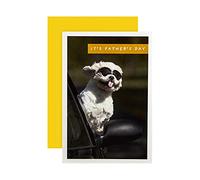 Hallmark Tarjeta para el día del padre de Studio Ink - divertido diseño de foto de perro