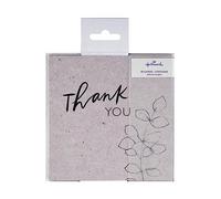 Hallmark Tarjetas de agradecimiento - Paquete de 10 en 2 diseños clásicos, gris y marrón, 25566740