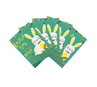 Hallmark Tarjetas de Pascua pequeñas, paquete de 5 en 1, bonito diseño con sobres verdes