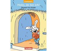 Hallo, da bin ich! 1: Arbeitsheft - 9783464208533