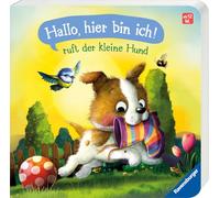"Hallo, hier bin ich!", ruft der kleine Hund