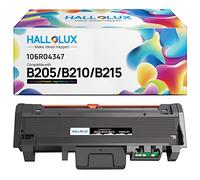 HALLOLUX B205 B210 B215 106R04347 106R04346 Cartuchos de tóner Compatible para Xerox B205 B210 B215 para Xerox B215DNI B205NI B210DNI B205MFP B215MFP (1 Negro)