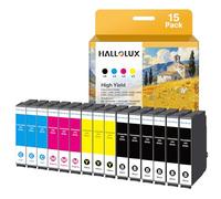 HALLOLUX Cartuchos de tinta 603XL compatibles con Epson 603 XL Ink para Epson Expression Home XP-3100 XP-4100 XP-2100 XP-2105 XP-3105 Workforce WF-2810 WF-2820 WF-2830