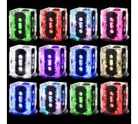 Halloscume 12 juegos de decoraciones de fiesta de los años 80, cinta de casete de los años 90, centro de mesa, radio, boombox, mesa de fiesta de cumpleaños, decoraciones de luz de neón para
