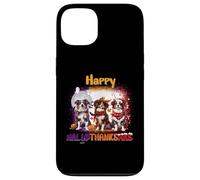 HalloThanksMas Australian Shepherd Spooky Thankful Merry Carcasa para iPhone 13