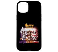 HalloThanksMas Australian Shepherd Spooky Thankful Merry Carcasa para iPhone 15 Plus