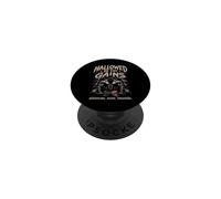 Hallowed Be Thy Gains Halterofilia Fitness USA Culturista PopSockets PopGrip Adhesivo