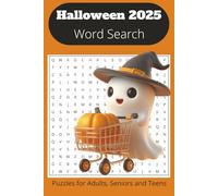 Halloween 2025 Word Search Book: A Halloween Themed Word Find Puzzle for Adults, Seniors and Teens