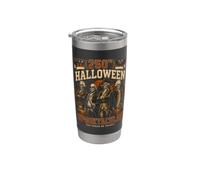 Halloween 250 Aniversario Padres Fundadores Halloween Vaso térmico de acero inoxidable de doble pared