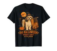 Halloween 250 Aniversario Shih Tzu Amante de los Perros Halloween Camiseta