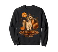 Halloween 250 Aniversario Shih Tzu Amante de los Perros Halloween Sudadera