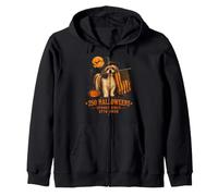 Halloween 250 Aniversario Shih Tzu Amante de los Perros Halloween Sudadera con Capucha
