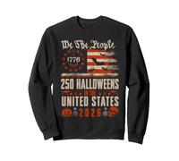 Halloween 250 Aniversario We The People USA Flag Halloween Sudadera