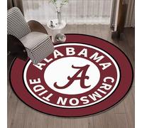 Halloween 3D Rug - Halloween Optical Illusion Rugs, 140*140cm Decorative Rug with Depth Pattern Theme-Ghost Skeleton Pumpkin Patterns Soft & Durable Fabric Gift for Halloween Fans & Home Parties (F)