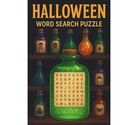 Halloween: 60 Halloween Themed Word Search Puzzles | Ghosts, Witches, Spooky Words & More | For Adults, Seniors & Teenagers | 6x9 Inch