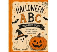 Halloween ABC Coloring Book for Kids:A-Z Spooky Alphabet Coloring: Spooky Halloween Coloring Book | Cute Halloween Activity Book