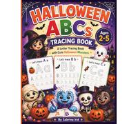 Halloween ABCs Tracing Book: A Letter Tracing Book with Cute Halloween Monsters