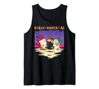 Halloween Acción de Gracias Navidad Feliz Hola GraciasMas Gnomos Camiseta sin Mangas
