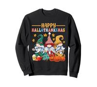 Halloween Acción de Gracias Navidad Feliz Hola GraciasMas Gnomos Sudadera