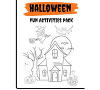 Halloween Activities Coloring Book