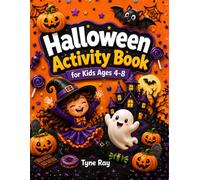 Halloween Activity Book for Kids Ages 4-8: 51 Fun Activities with Colouring, Mazes, Dot to Dot, Tracing, I Spy, Spot the Difference, Matching and More