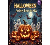 Halloween Activity Book for Kids Ages 5+, Coloring Book, Word Search, Find the Differences and More!