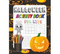 Halloween Activity Book For Kids: Halloween Themed including Mazes, Wordsearches, Colouring Pages & Fun Activities | 8.5 x 11 Inches | 86 Pages | ... For Creativity, Problem Solving & Relaxation