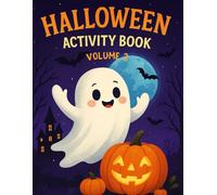 Halloween Activity Book for Kids - Volume 2: Spooky Mazes, Coloring Pages, Word Games & Puzzles | 177 Pages of Fun for Halloween Eve, Parties, and Fall Activities