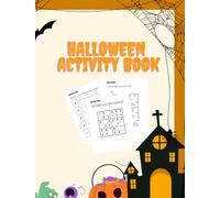 Halloween Activity Book: Kids spooky puzzle book