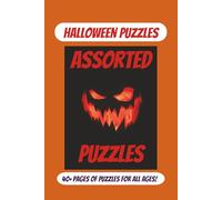 Halloween Activity / Puzzle Book: Activity Book, Easy to read Print About Halloween containing cryptograms, word searches, and more | 6x9 inches, 103 ... Gifts for Vacations, Holidays and Free Time.