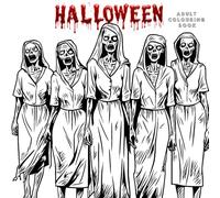 Halloween Adult Colouring Book: Odd, creepy and weird colouring pages to revive the dead and the undead.