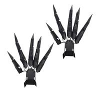 Halloween Articulated Fingers - 28 Cm Flexible Bone Prop, Realistic Scary ABS Extensions For Cosplay Costume Party | Durable Articulating Fake Finger Set For Haunted House Festival Decor