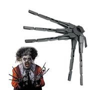 Halloween Articulated Fingers, Scary Skeleton Fingers, Bone Claw Hand, Witch Costume Fingers, Halloween Claw Fingers, Realistic Design Fake Fingers for Witch Ghost Costume