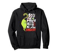 Halloween, Así que pon tus patas sobre mí, Gato Zombi Sudadera con Capucha