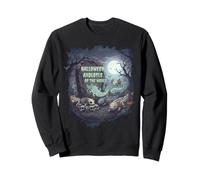 Halloween Axolotl Esqueleto Fantasma Espeluznante Vida Silvestre Sudadera