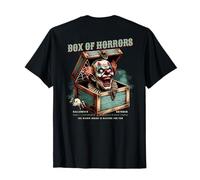 Halloween - Backprint Box Of Horror Camiseta