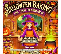 Halloween Baking and Treat: A Spooky and Fun Halloween Baking and Treats Coloring Book for Adults and Kids Featuring Ghost Cookies, Pumpkin Cupcakes, ... Recipes, and Deliciously Creepy Desserts