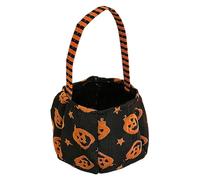Halloween Basket, Halloween Candy Bag, Festival Decoration Carry Bags, Trick-Or-Treat Holder for Night Cosplay Adventures Family Outings Outdoor Holiday Kids, 16x13x3cm