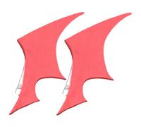 Halloween Bat Ears Hairpin, Gothic Cosplay Hair Clips, Halloween Accessories, Unique Bat Design, Ideal For School, Plays, Daily Wear, Stage Shows, Parties, Size, Black