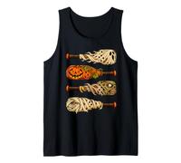Halloween Bate Béisbol Fantasma Calabaza Zombie Momia Camiseta sin Mangas