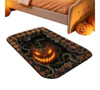 Halloween Bath Mat | Gothic Non-Slip Illusion Carpet Home Decoration |