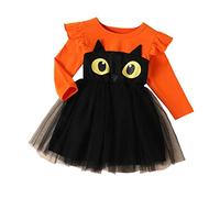 Halloween Bebe NiñO 2025 Manga Larga Mono Disfraz De Calabaza Para NiñOs NiñAs Ropa Recien Con Sombrero Juego