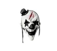 Halloween Black And White Clown Mask / Spoof Horror Mask Dance Performance Dress Up Props Clown Mask