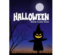 Halloween Blank Comic Book