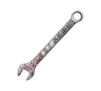 Halloween Bloody Wrench, Simulation Wrench Prop, 17.72x4.72x1.38in Horror Party Decor, Cosplay Costume Accessory, Role Playing Tool for Halloweens, Escape Room, Themed Bars, Gatherings, Holiday
