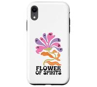 Halloween Boho Flower of Spirits Ghostly Blooms Carcasa para iPhone XR
