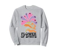Halloween Boho Flower of Spirits Ghostly Blooms Sudadera